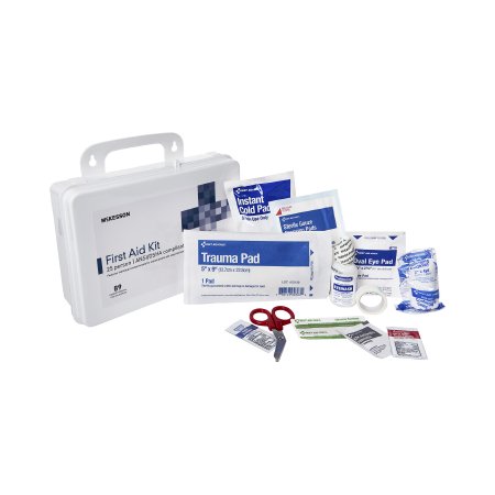 25 Person Plastic Case First Aid Kit