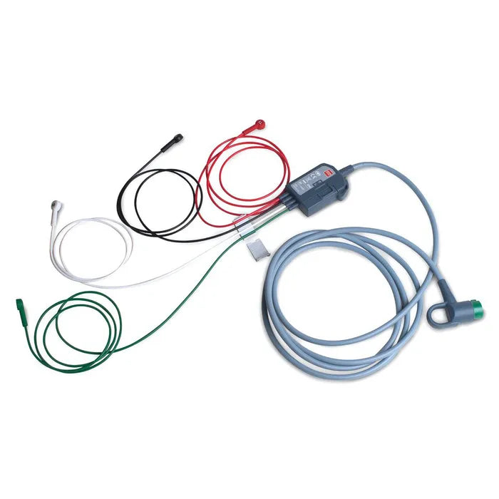 Physio Control Lifepak 12/15 12-Lead ECG Trunk Cable with Limb Leads