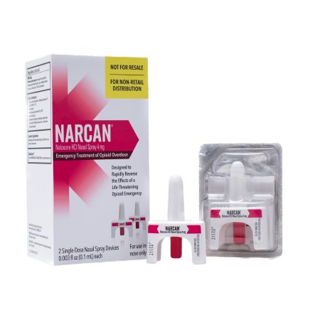 Narcan® Naloxone HCl 4 mg Spray Single-Dose Device 0.1 mL