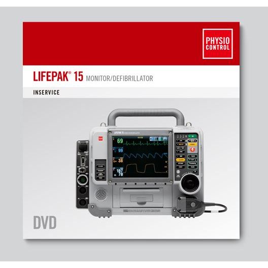 Physio Control Lifepak 15 In-Service Video DVD