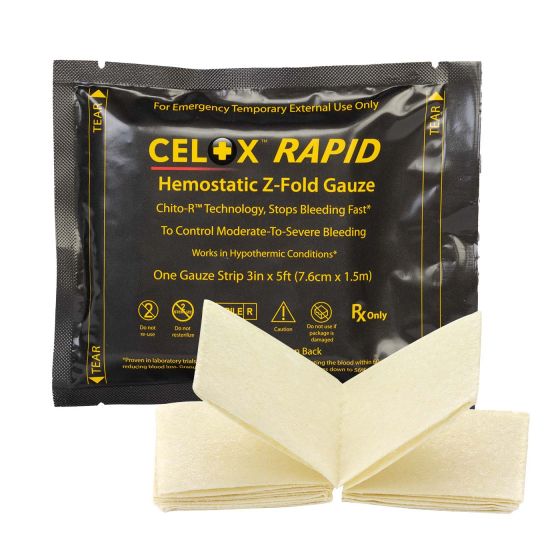 Celox™ Rapid Hemostatic Gauze