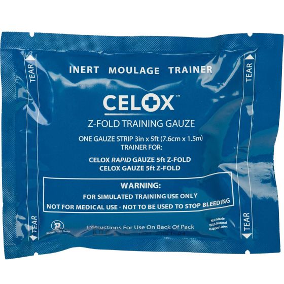 Celox™ Z-Fold Hemostatic Bandage Trainer