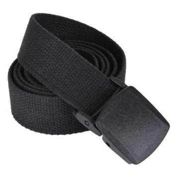 Military Plastic Buckle Web Belt - 54 Inch