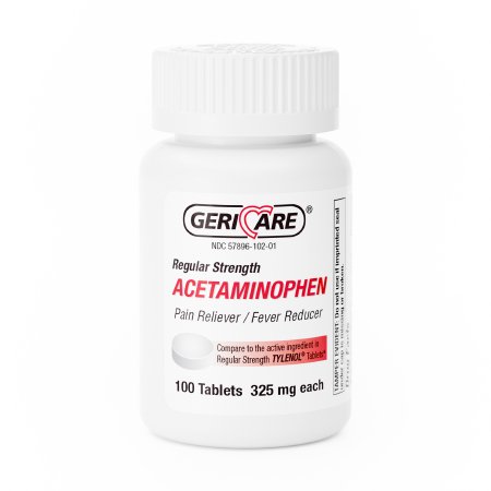 325mg Acetaminophen Tablets (100 Tablets)