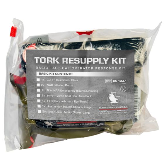 NAR TORK® (Tactical Operator Response Kit®) Resupply Kit