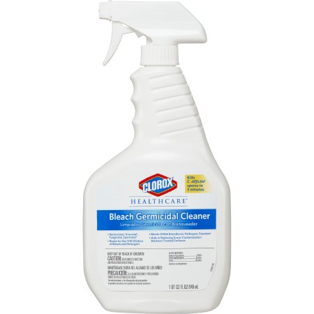 Clorox Healthcare® Bleach Germicidal Spray - Floral Scent (32 oz. Bottle)