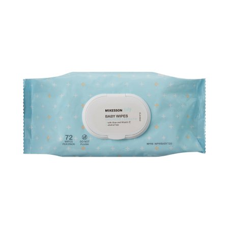 McKesson Unscented Baby Wipes (72 Wipes)