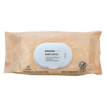 McKesson Baby Wipes - Scented (72 Wipes)