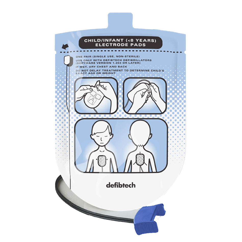 Defibtech Lifeline Defibrillation Pediatric Electrode Pads
