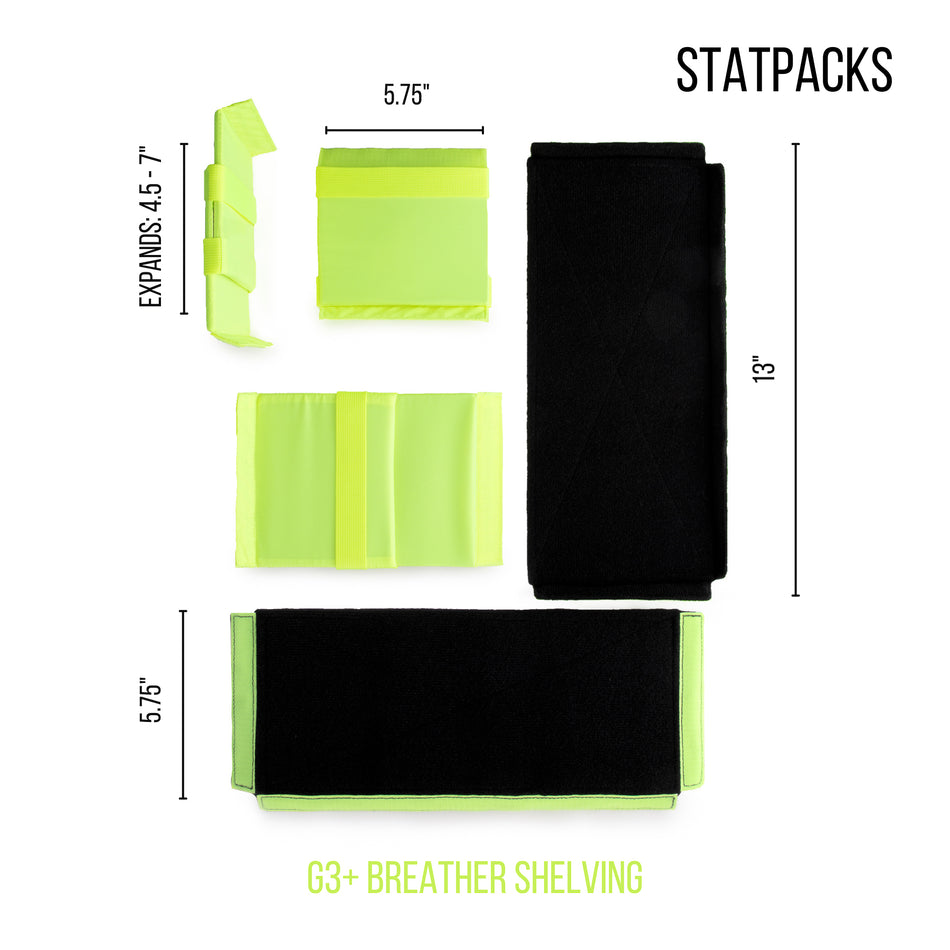 G3+ Breather Shelving