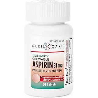 Chewable Aspirin 81mg